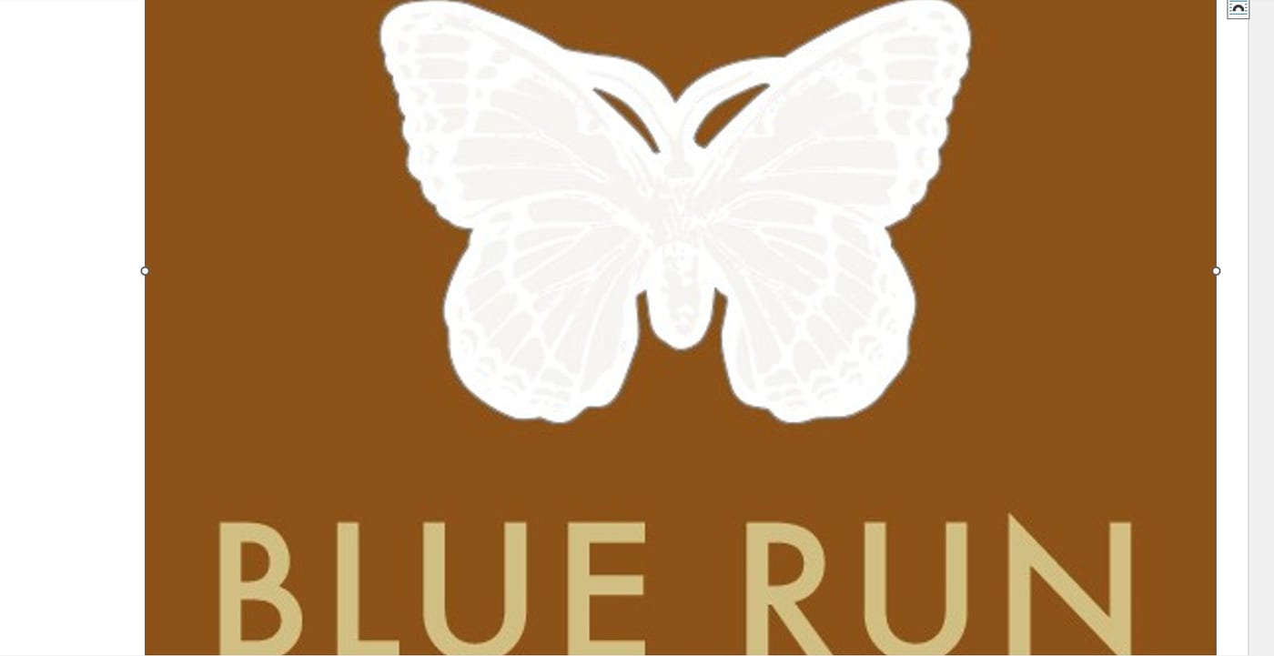 Blue Run label image 2