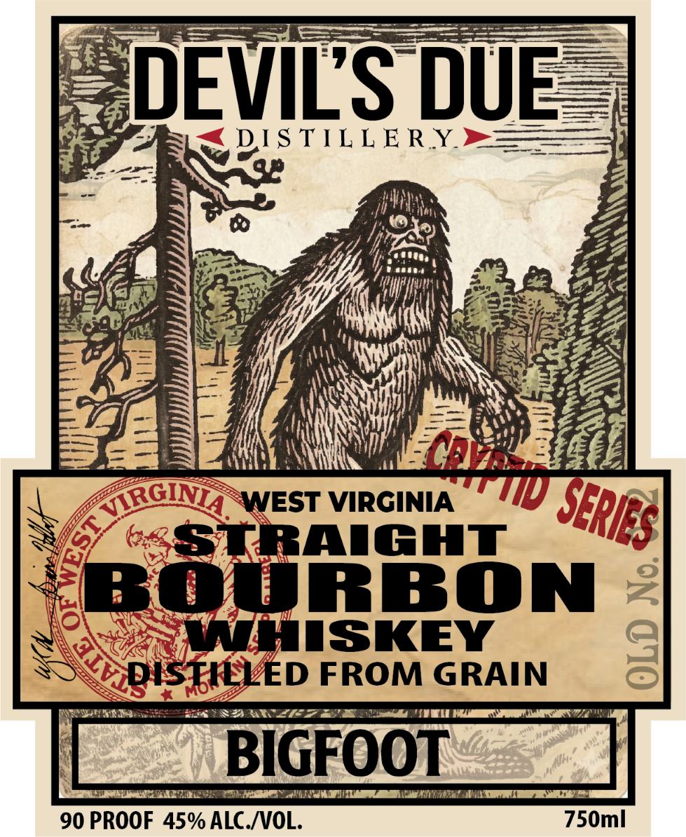 Devil's Due Distillery label