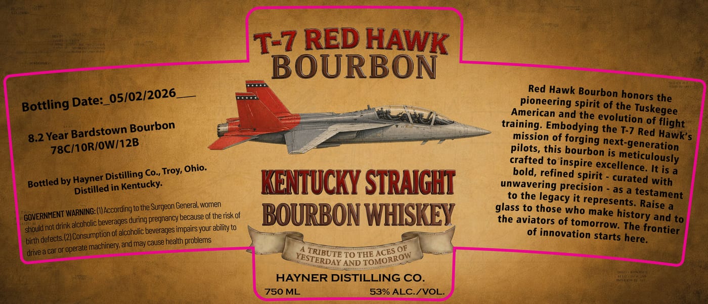 Hayner Distilling CO. label