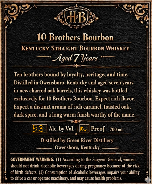 10 Brothers label image 2