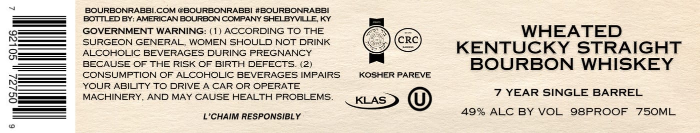 Bourbonrabbi label image 2