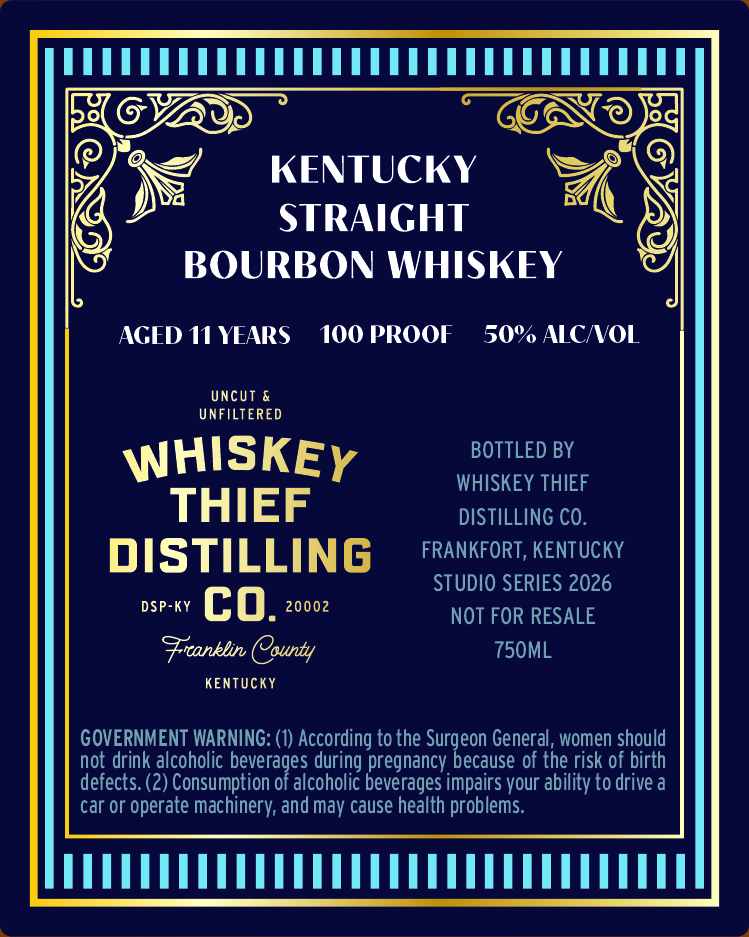 Whiskey Thief Distilling CO. Stellar Select label image 2