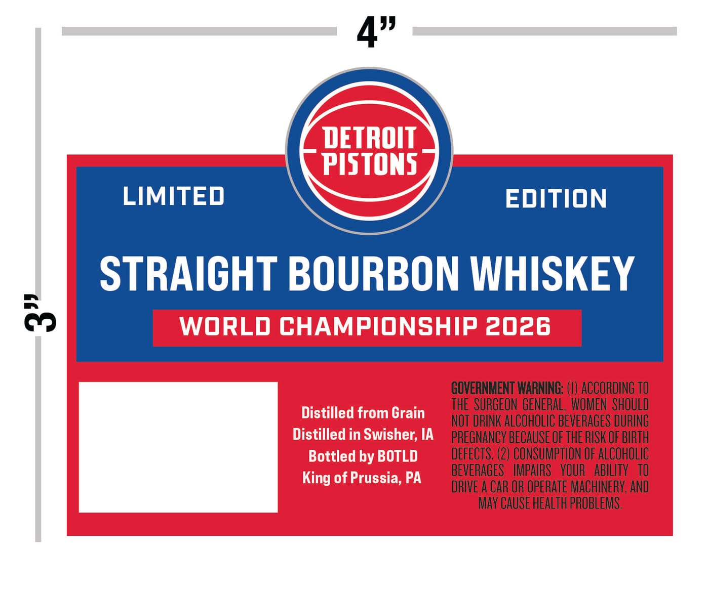 Detroit Pistons label image 2