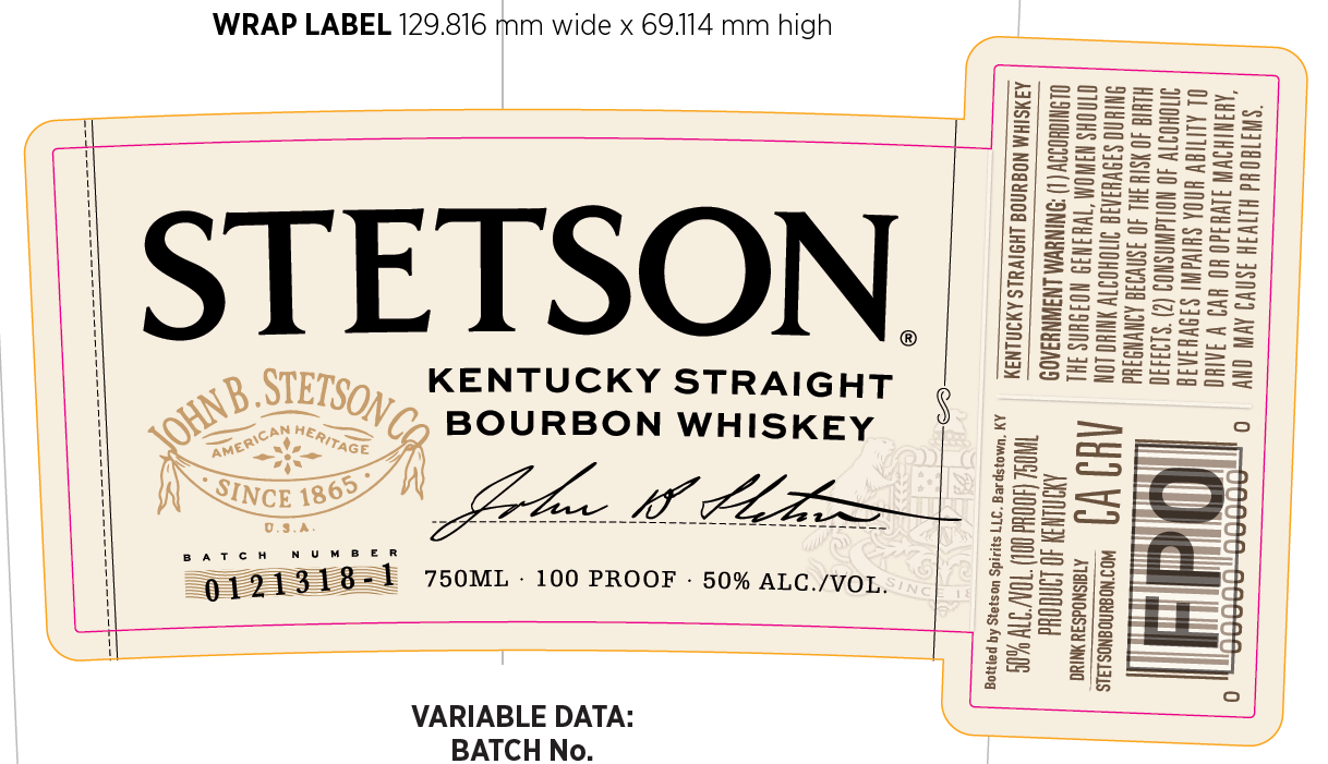Stetson label
