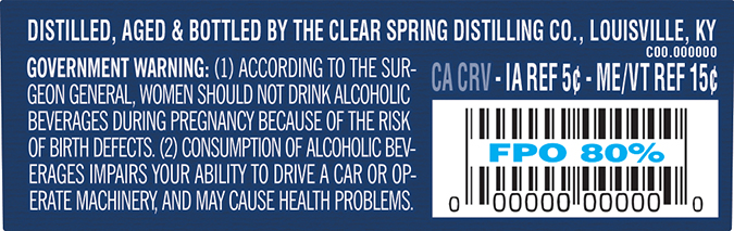 Chestnut Farms label image 2