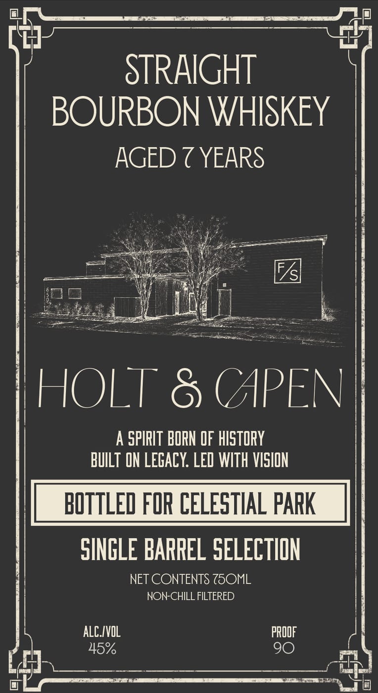 Holt & Capen label