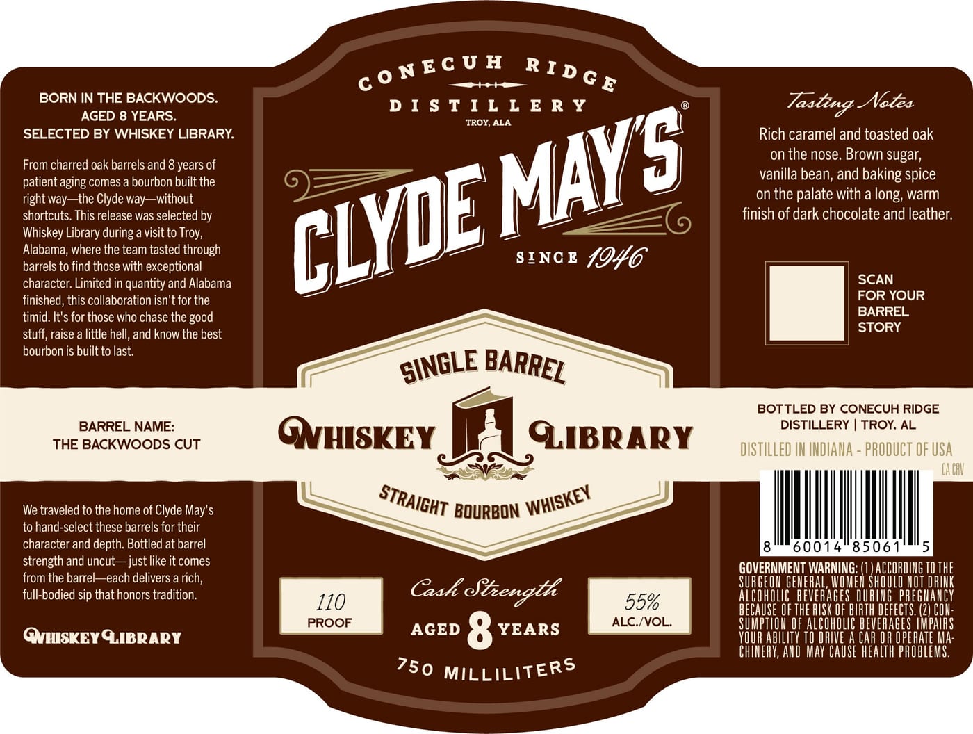 Clyde May's label