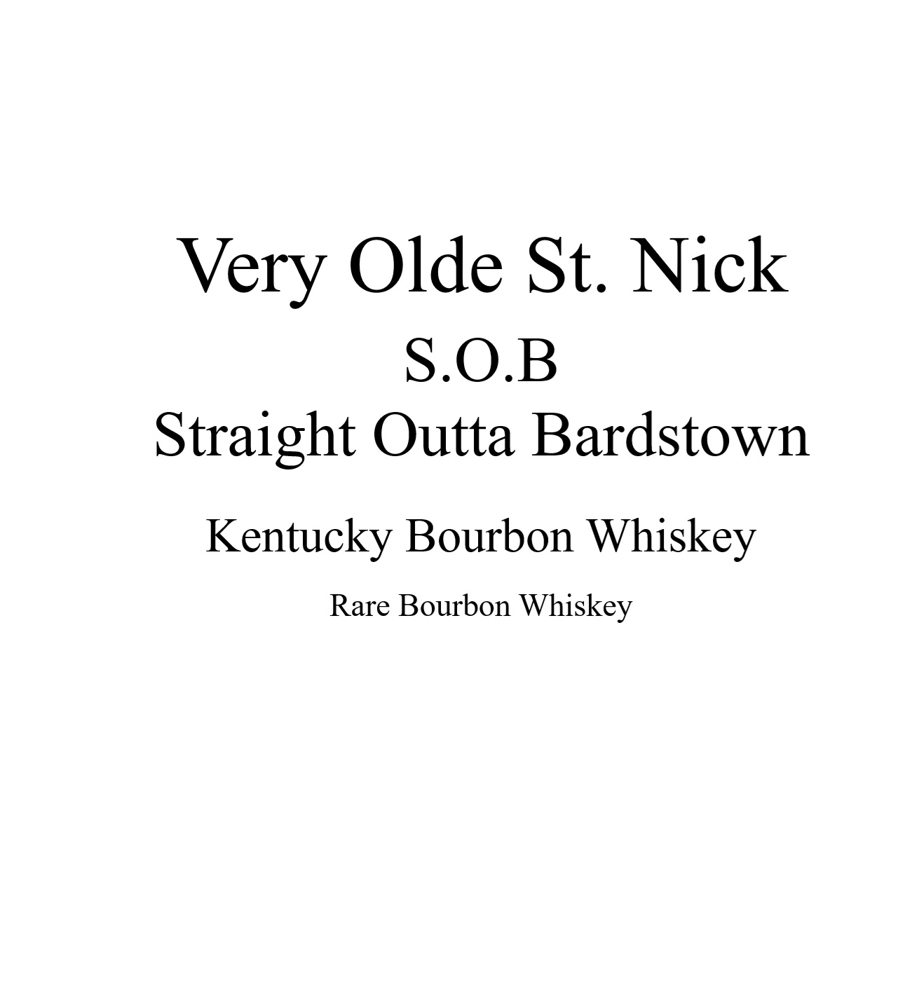 Very Olde St. Nick label image 2