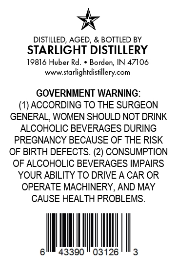 Starlight Distillery label image 4