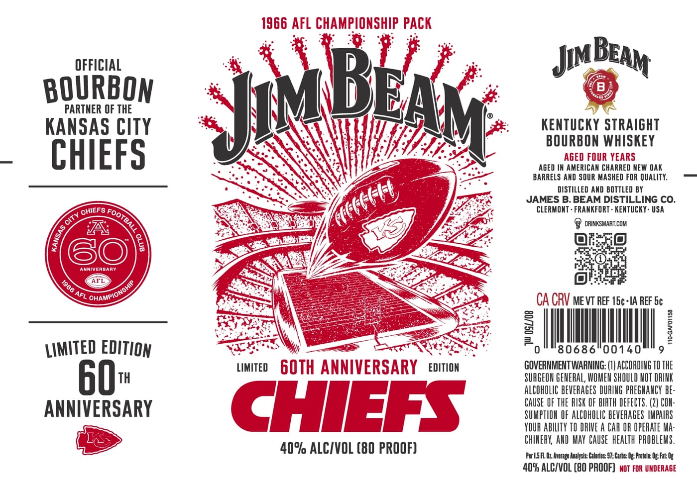 Jim Beam label