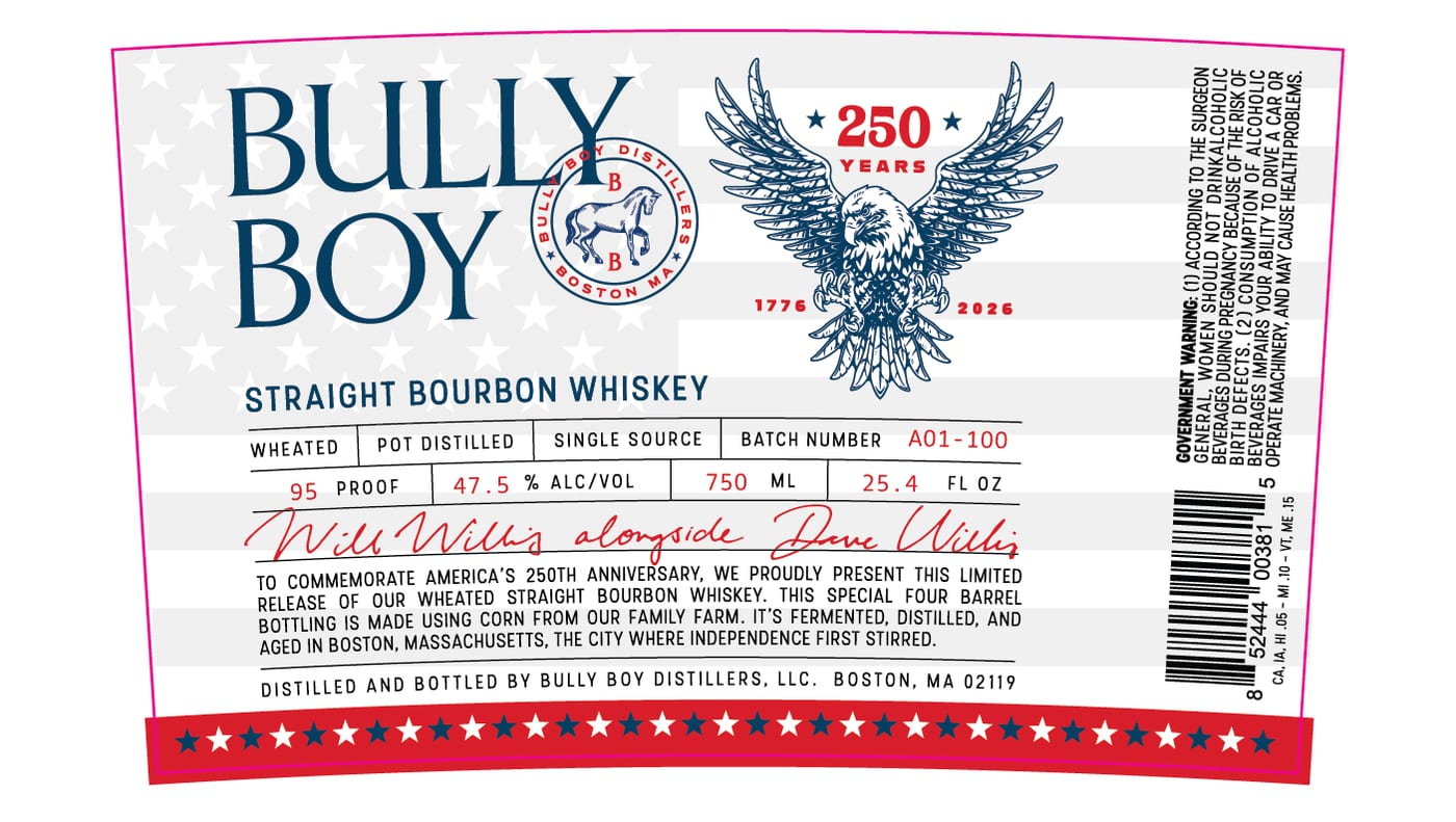Bully Boy Distillers label