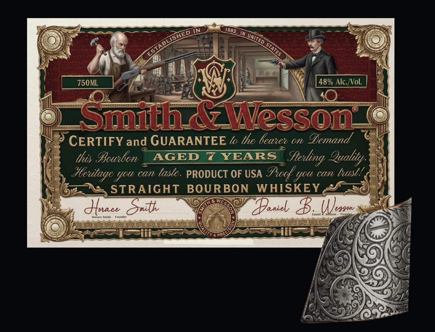 Smith & Wesson label