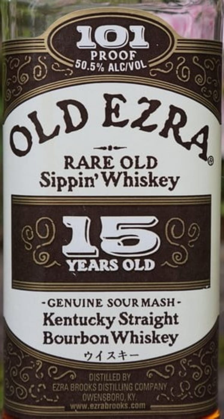Old Ezra 15 Years Old label image 2