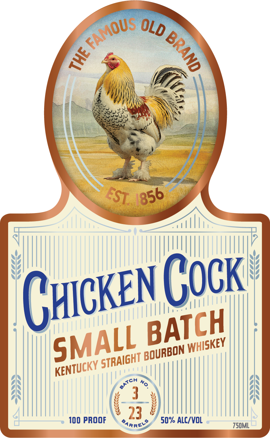 Chicken Cock label