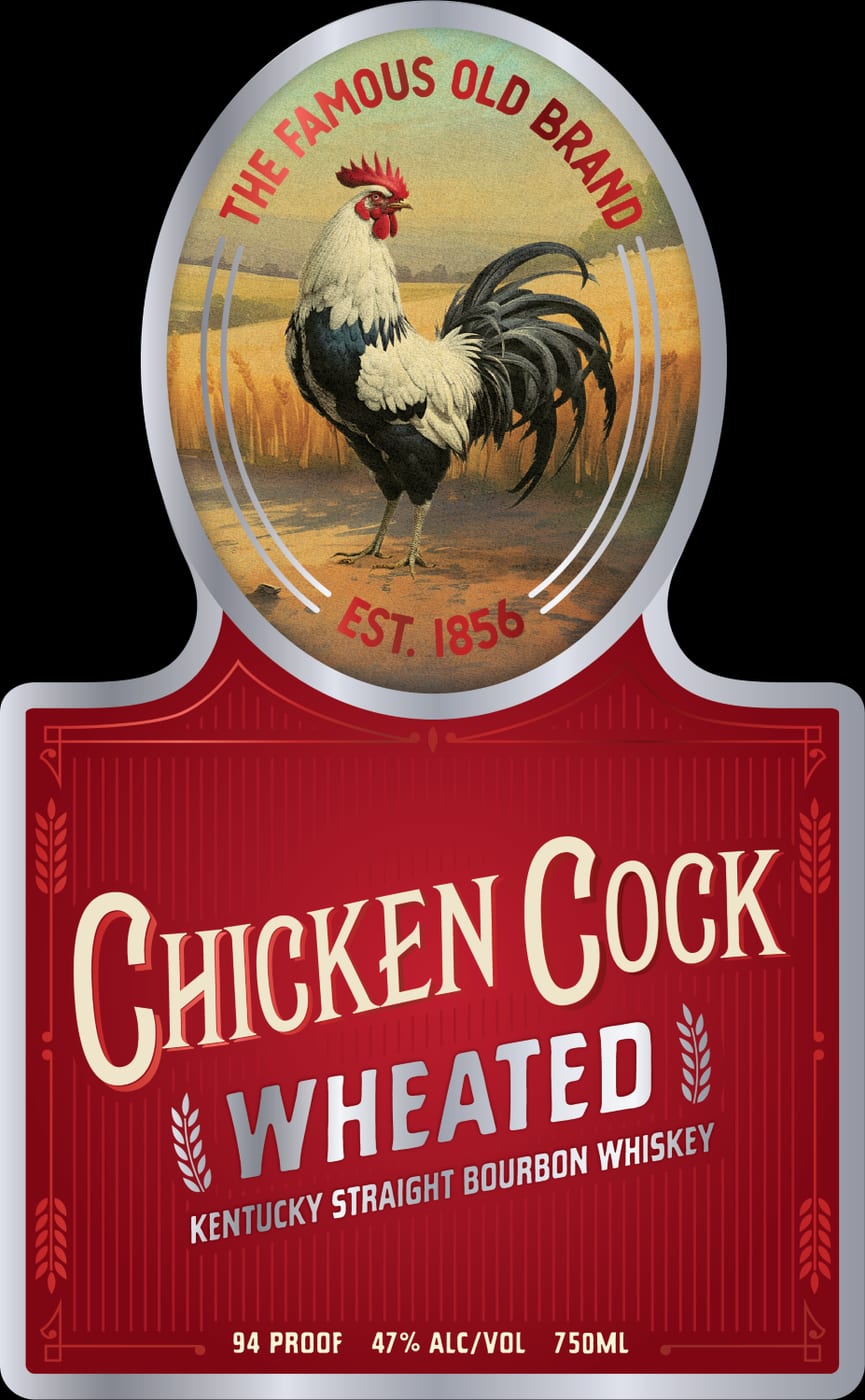 Chicken Cock label