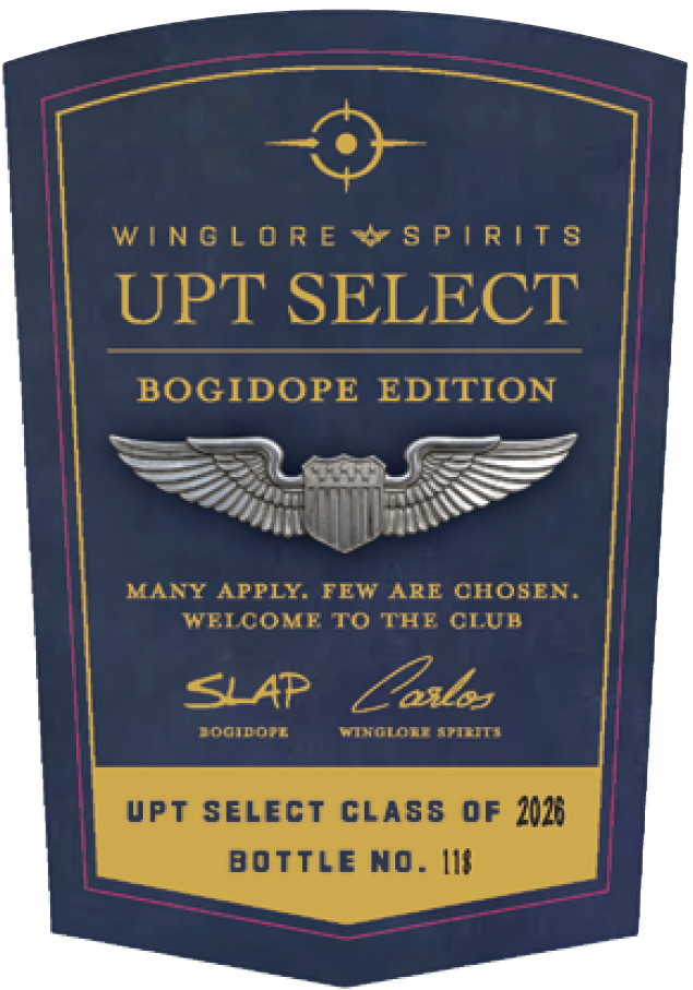Winglore Spirits label