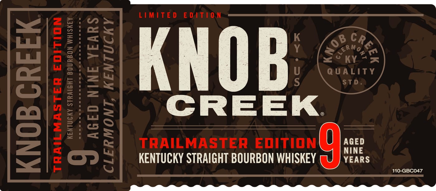 Knob Creek label