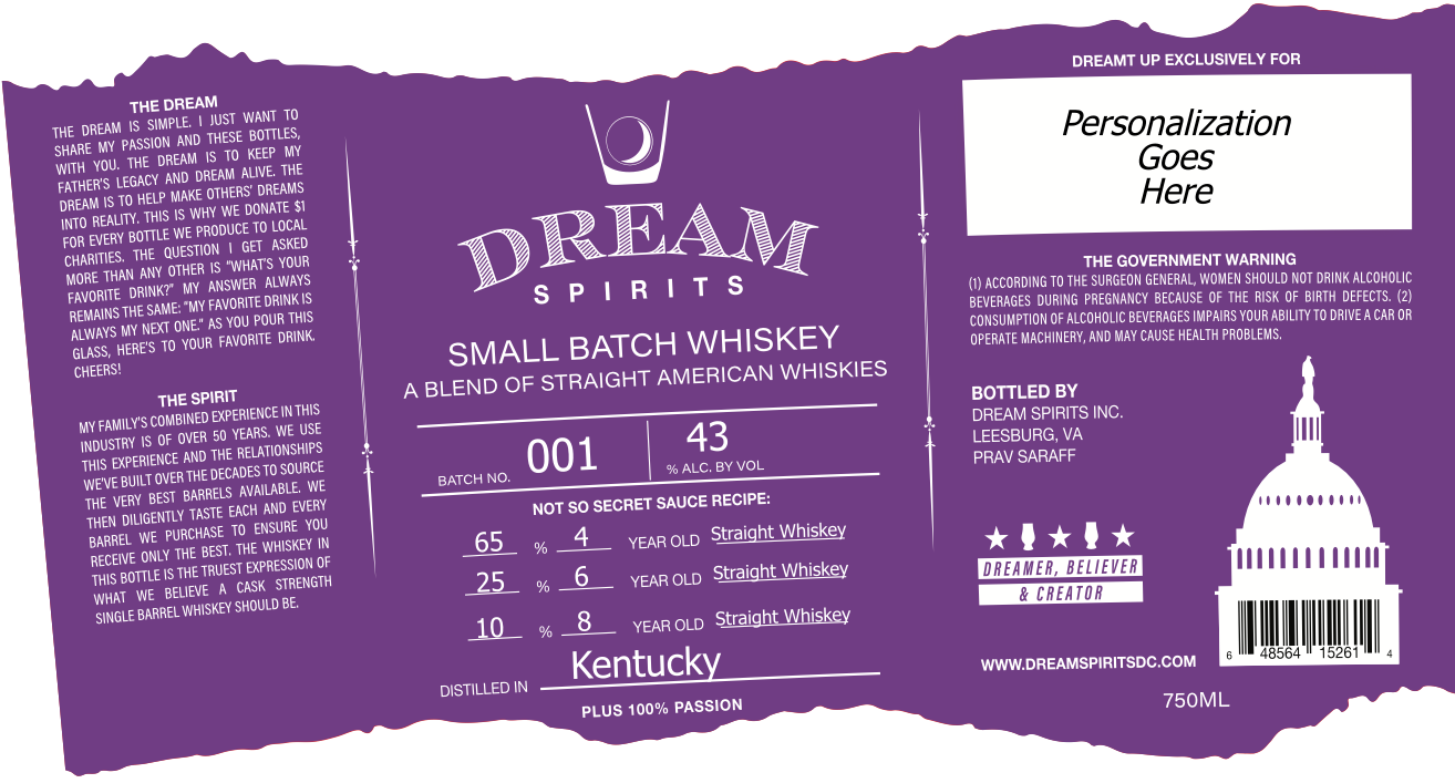 Dream Spirits label