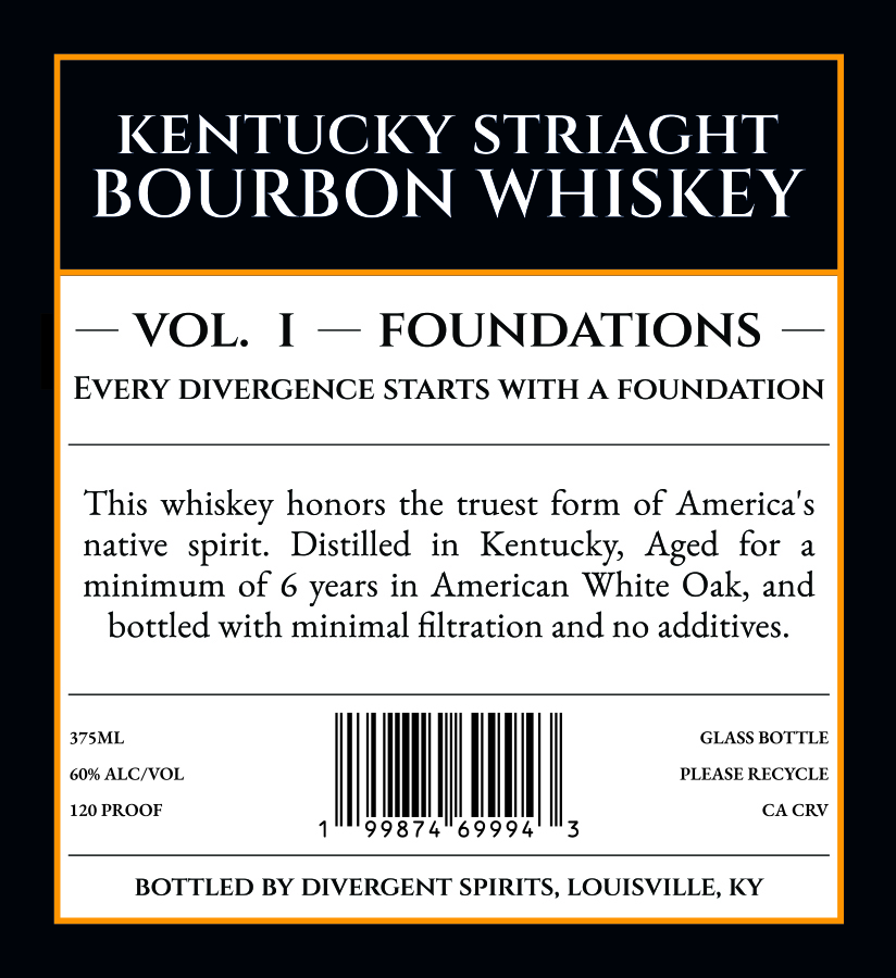 Divergent Spirits label