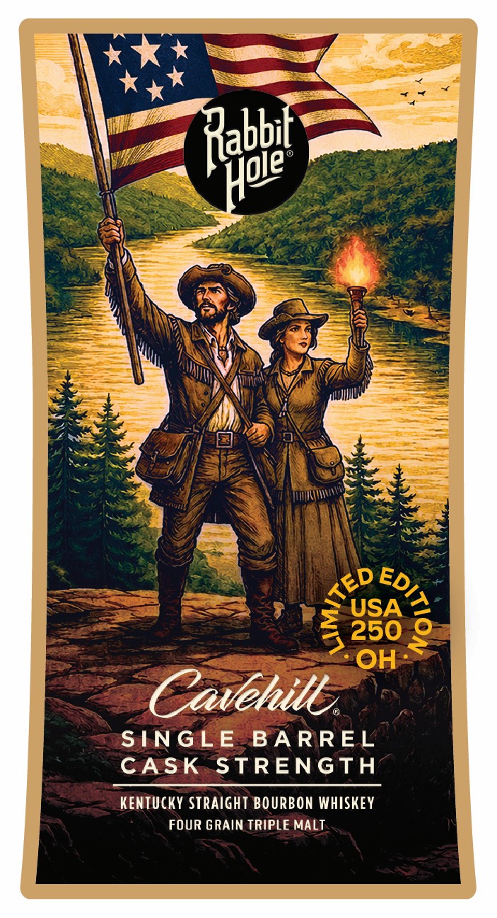 Rabbit Hole Distillery label