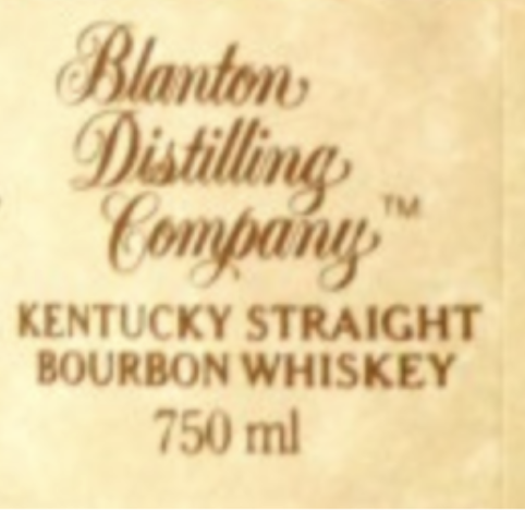 Blanton's Takara Gold label image 2