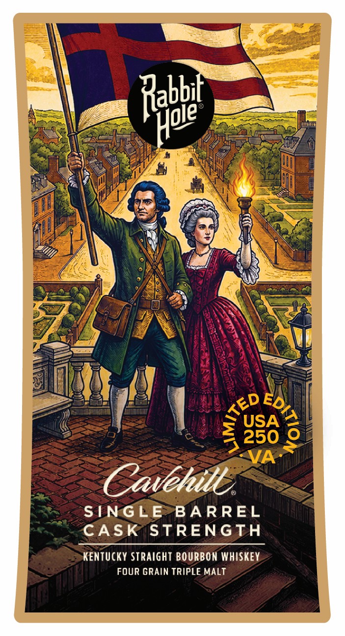 Rabbit Hole Distillery label