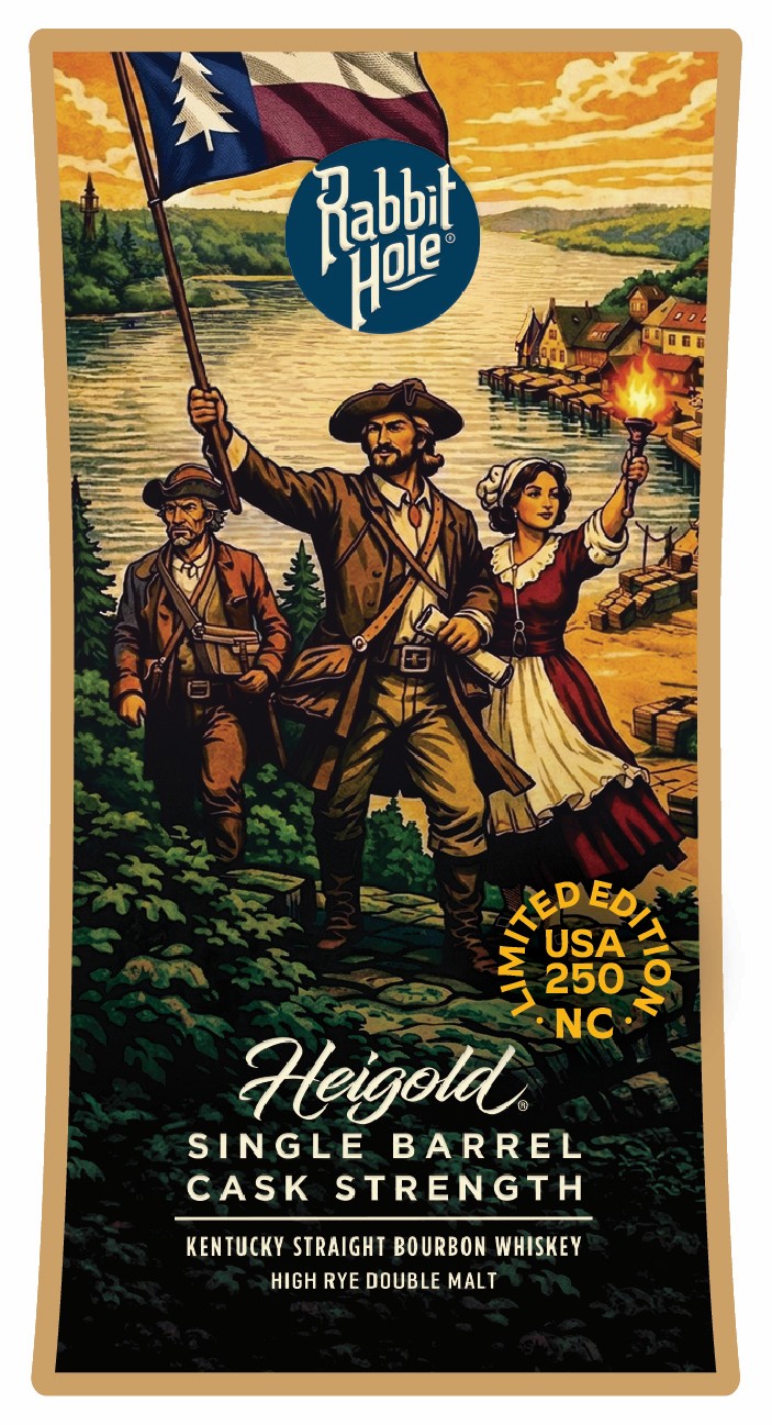 Rabbit Hole Distillery label