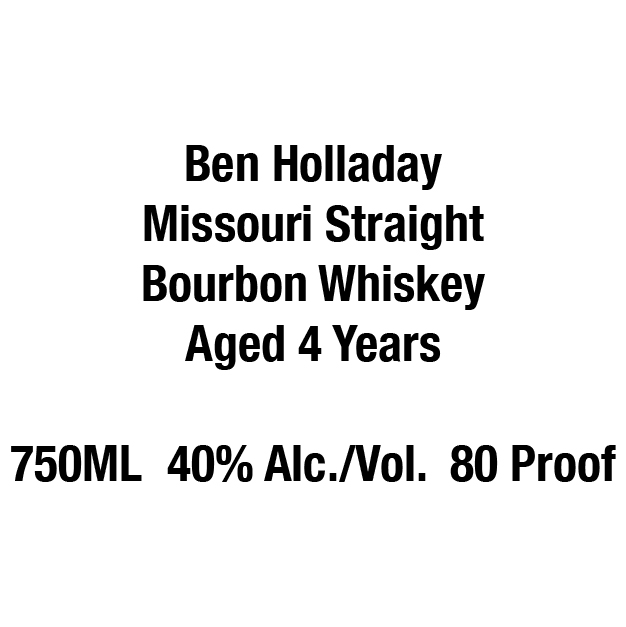 Ben Holladay label image 2