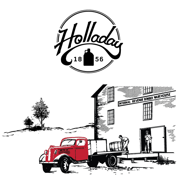 Holladay label