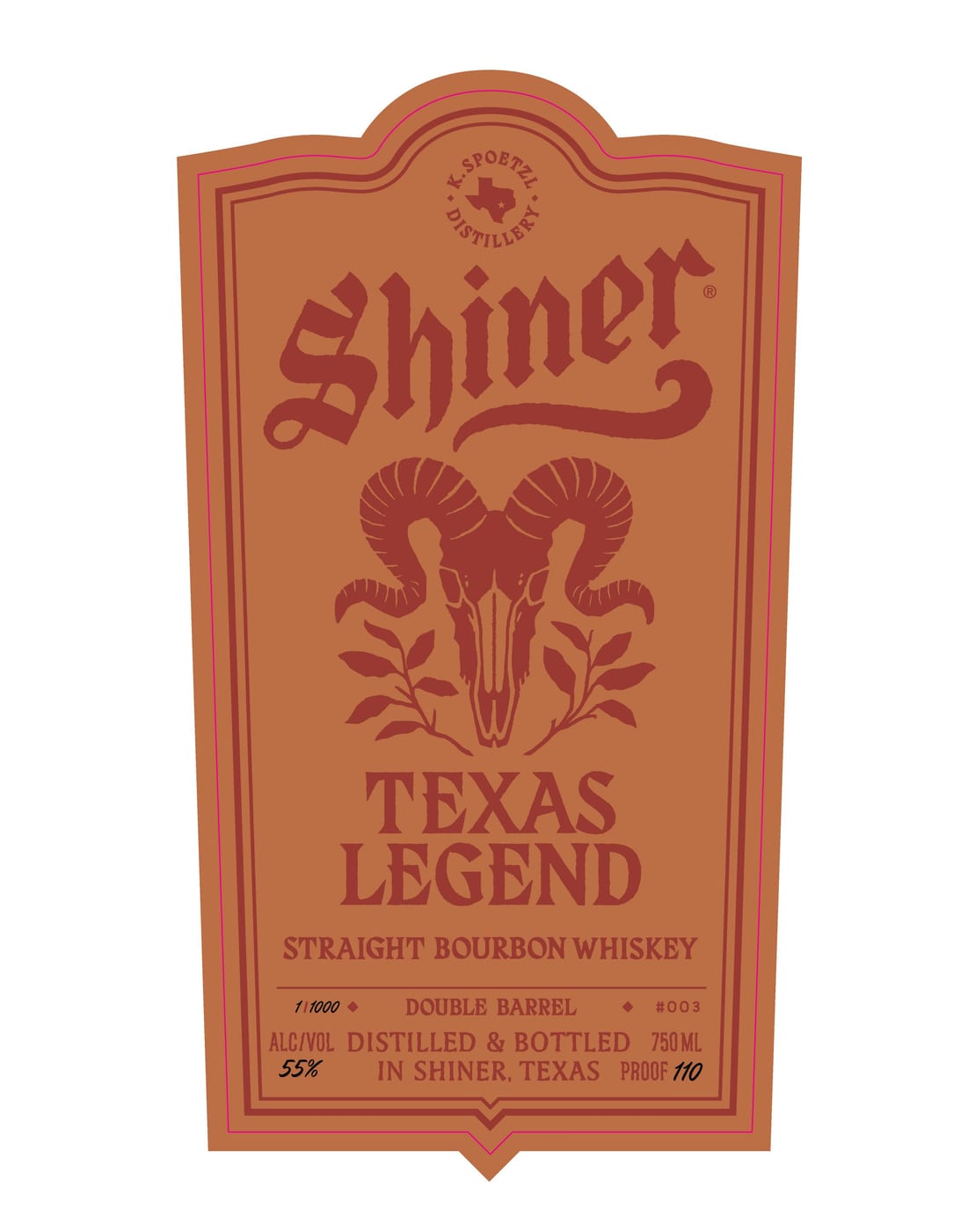 Shiner label