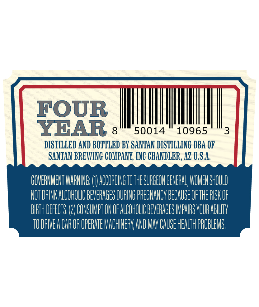 Jacob Waltz American Single Malt Whiskey Aged 4 Years label image 2