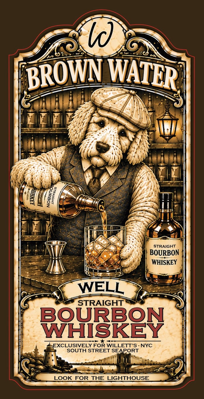 Brown Water label