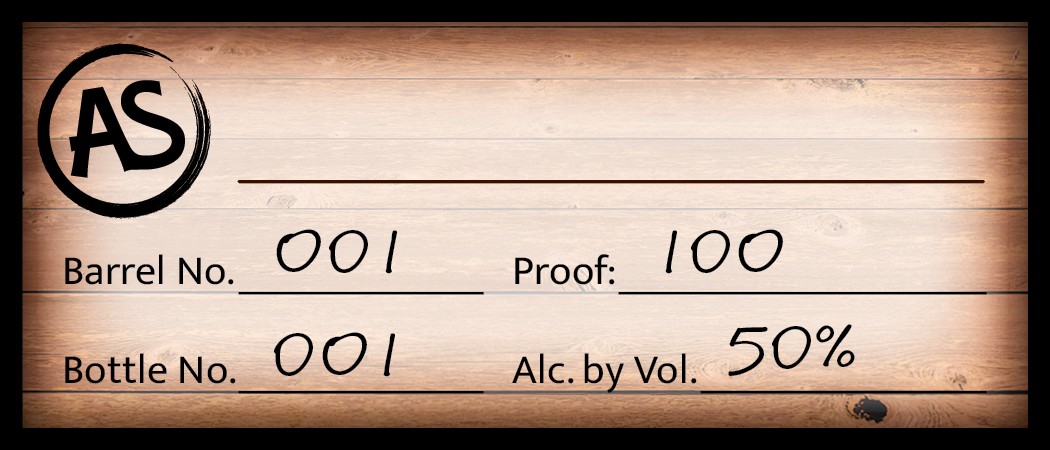 Abstraction Spirits Single Barrel label image 2