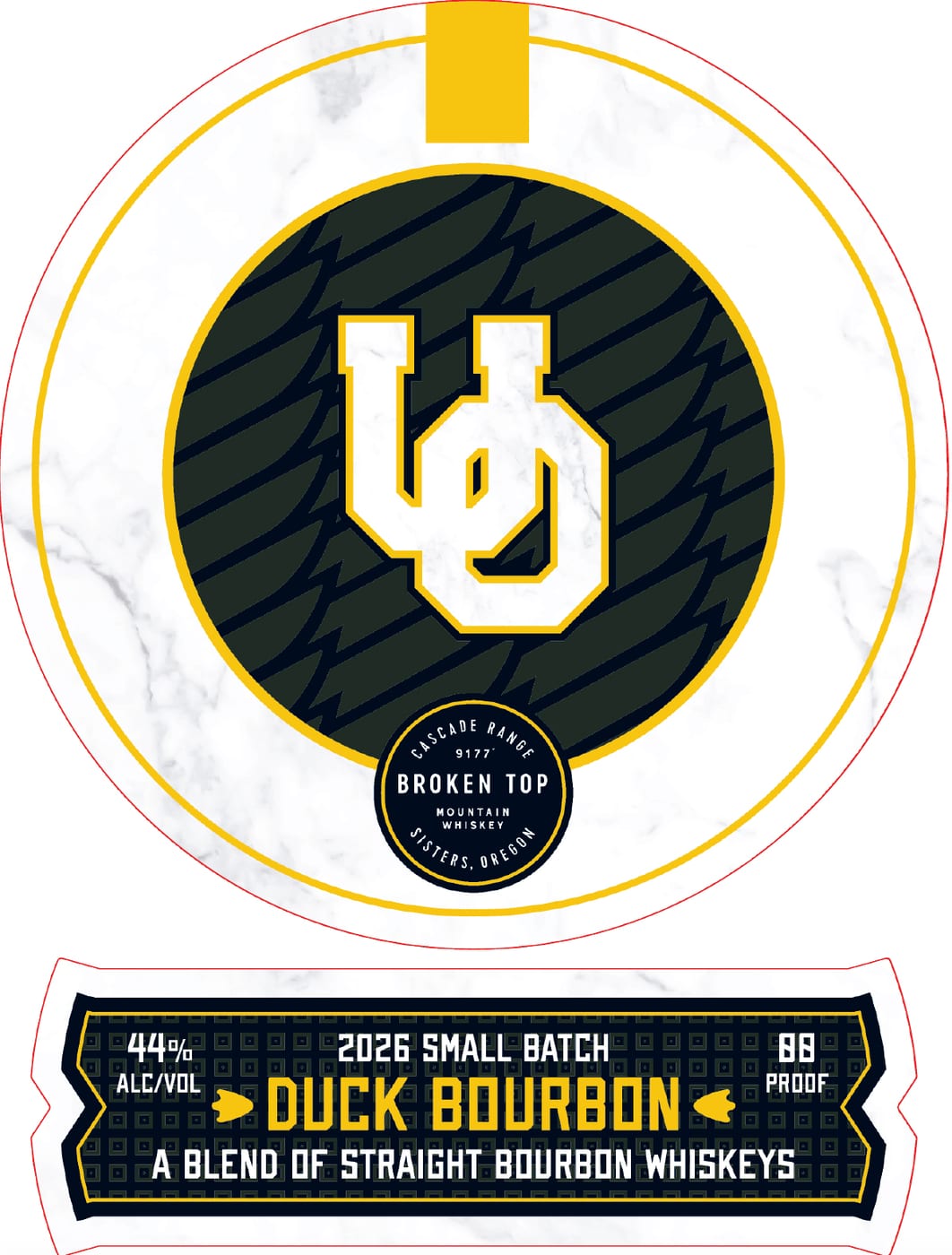 Broken Top label