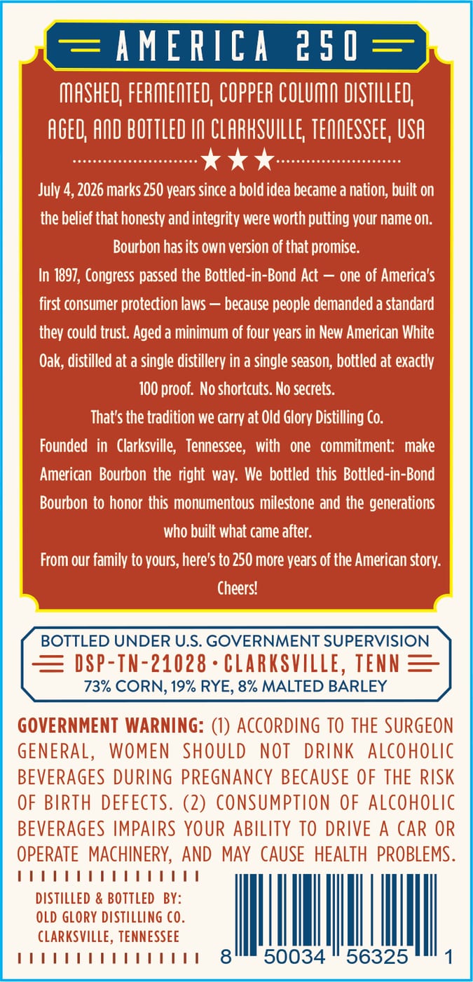 America 250 label image 2