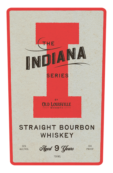 Indiana Series By Old Louisville Whiskey CO. label