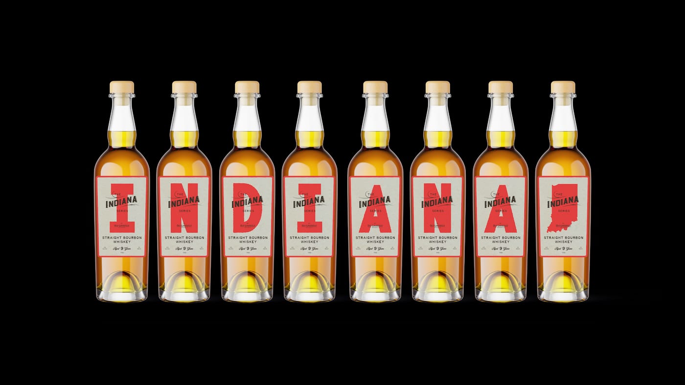 Indiana Series By Old Louisville Whiskey CO. label image 3