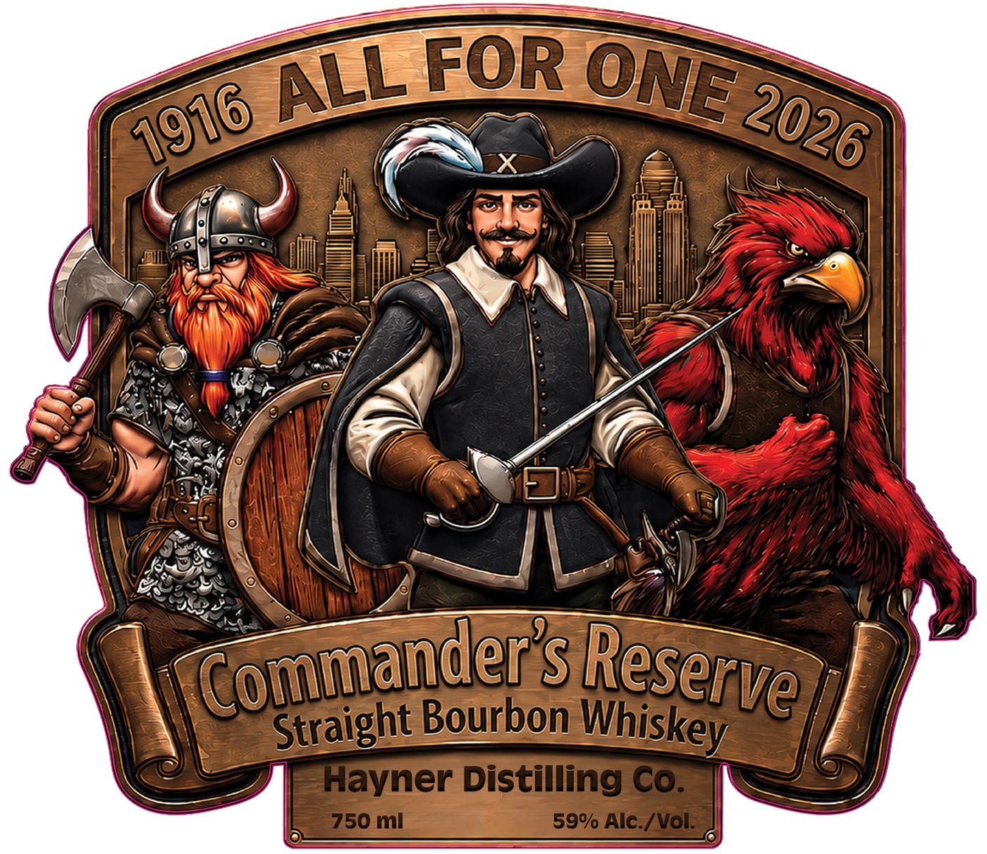 Hayner Distilling CO. label