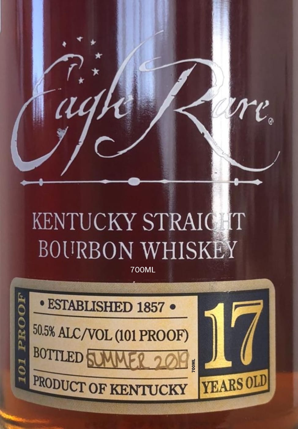 Eagle Rare label