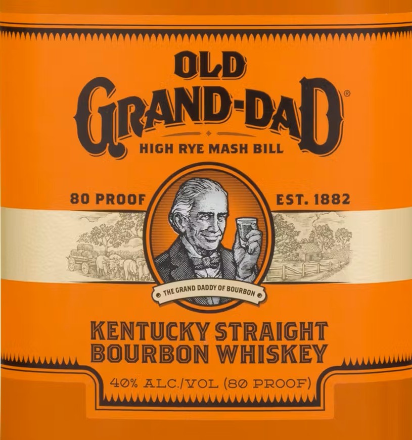 Old Grand-dad label image 2