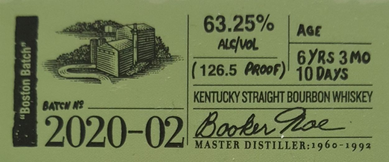 Booker Noe label