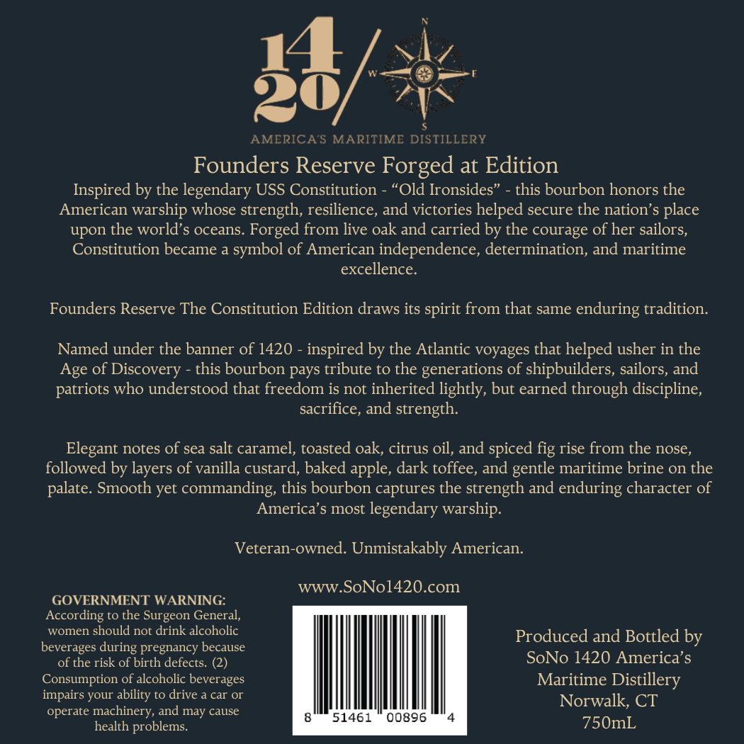 America's Maritime Distillery label image 2