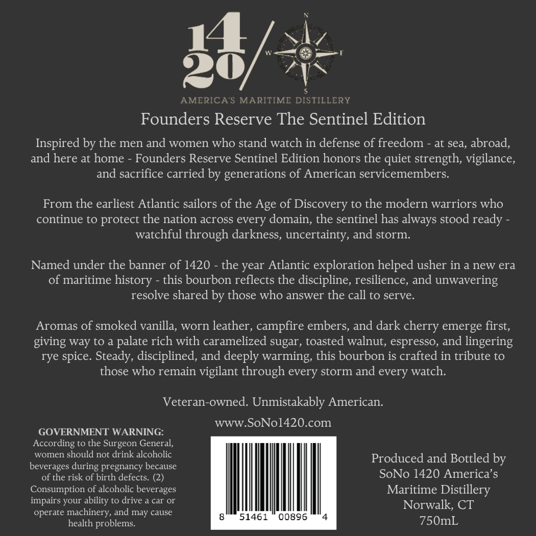 America's Maritime Distillery label image 2