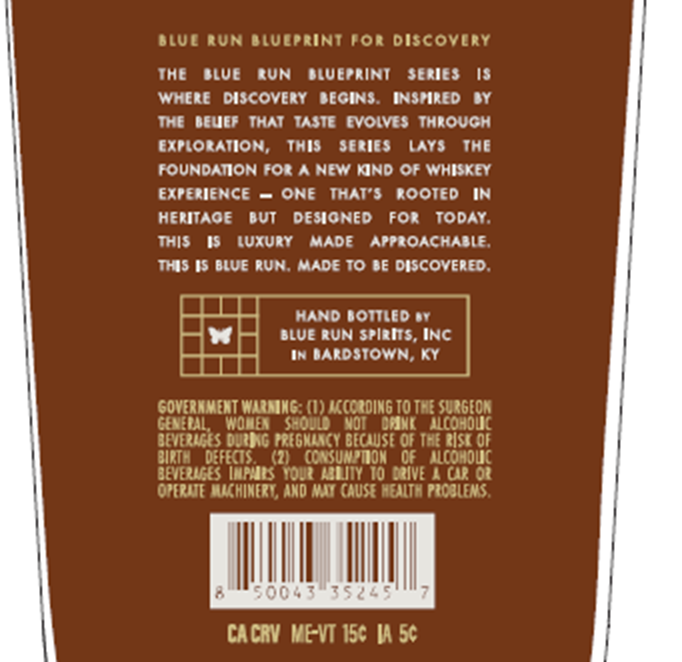 Blue Run label image 2