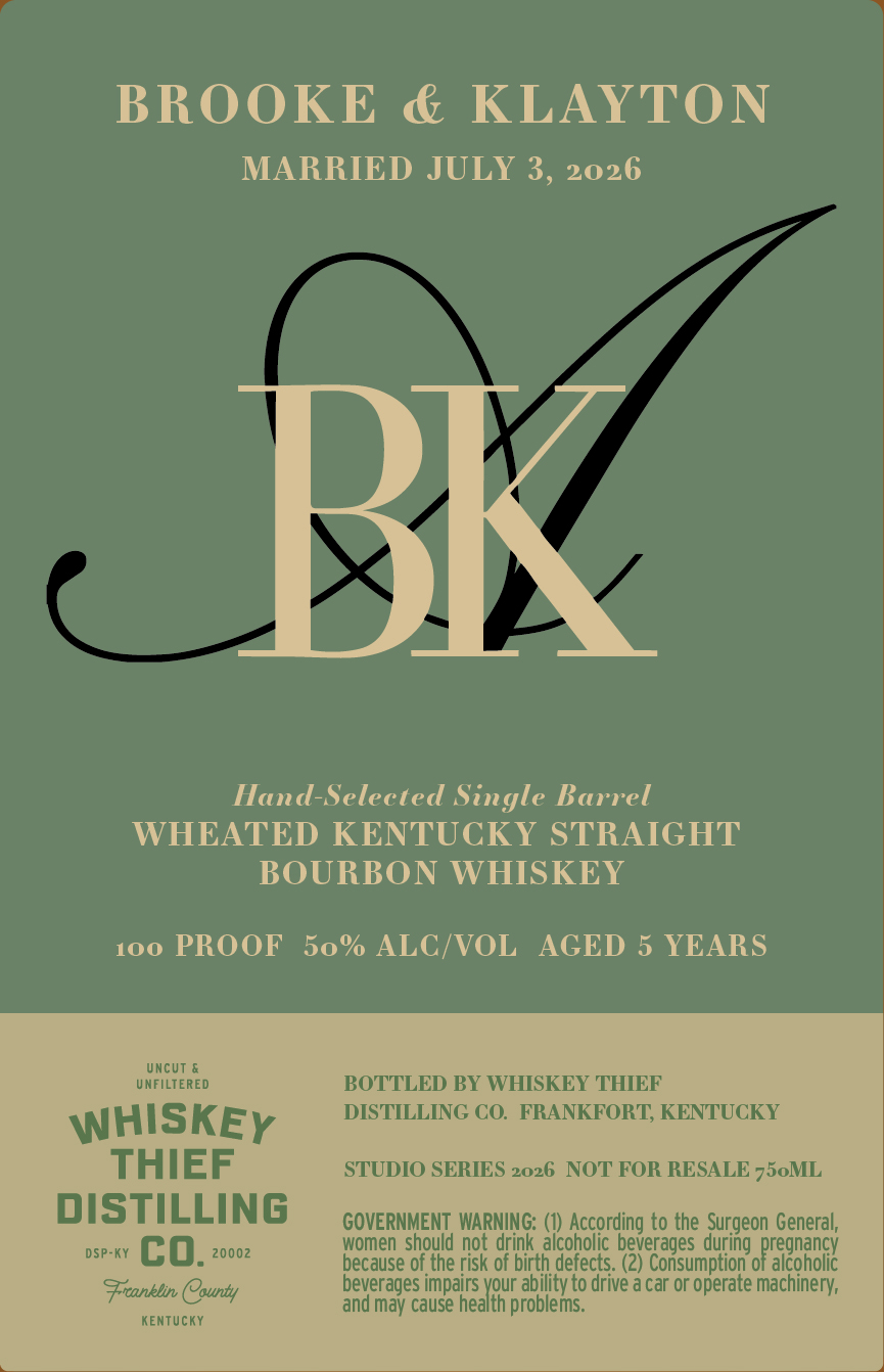 Whiskey Thief Distilling CO. label
