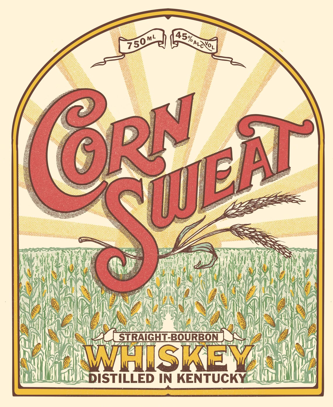 Corn Sweat label