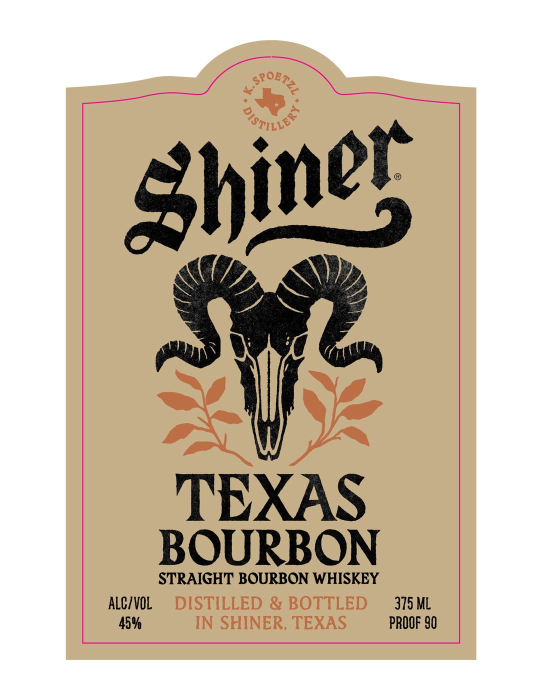 Shiner label
