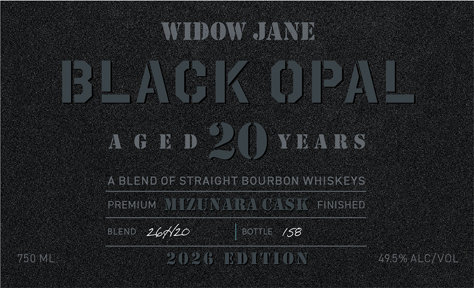 Widow Jane label