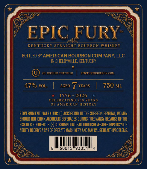 Epic Fury label image 2