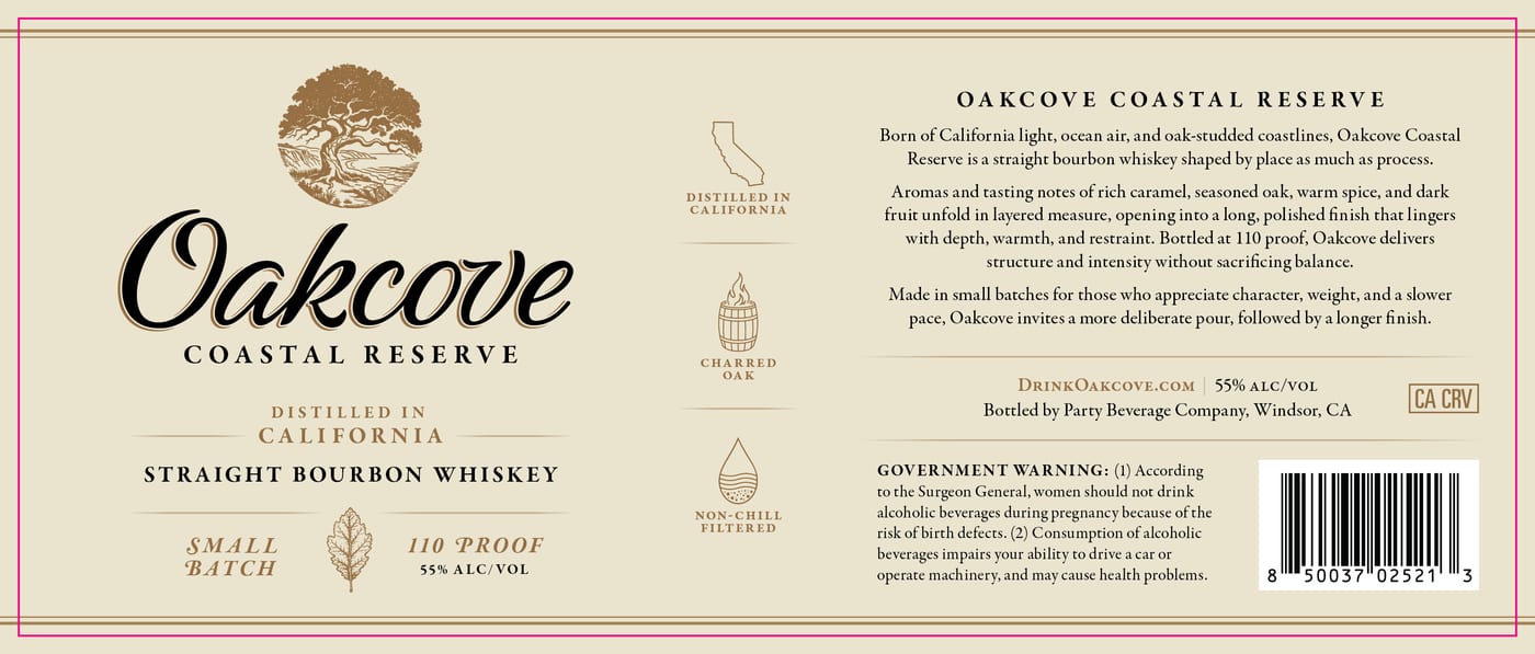 Oakcove label